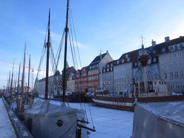Nyhavn Port Harbour Copenhagen